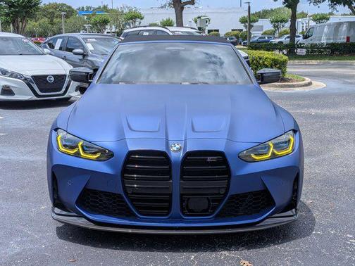 Frozen Portimao Blue Metallic 2022 BMW M4 Competition xDrive
