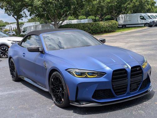 Frozen Portimao Blue Metallic 2022 BMW M4 Competition xDrive