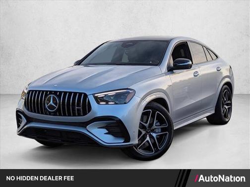 Cirrus Silver Metallic 2026 Mercedes-Benz AMG GLE 53 4MATIC+ Coupe
