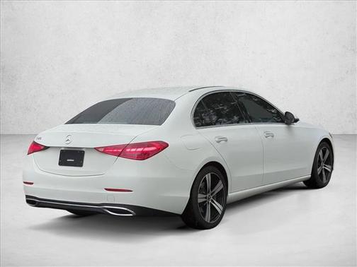 Polar White 2022 Mercedes-Benz C-Class Sedan