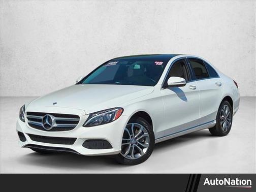 Polar White 2015 Mercedes-Benz C-Class C 300 4MATIC Luxury