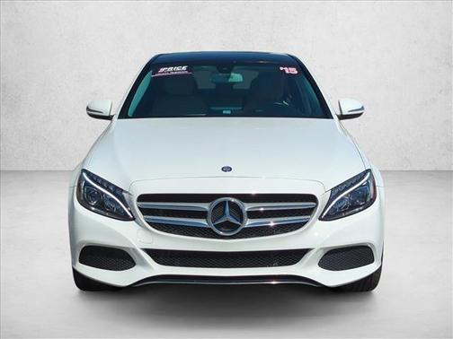 Polar White 2015 Mercedes-Benz C-Class C 300 4MATIC Luxury