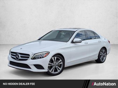 Polar White 2019 Mercedes-Benz C-Class C 300