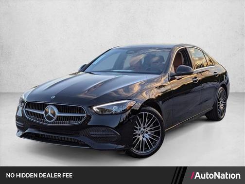 Black 2026 Mercedes-Benz C-Class C 300