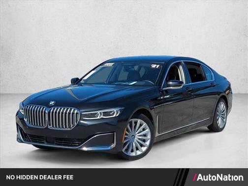 Black Sapphire Metallic 2021 BMW 745e xDrive