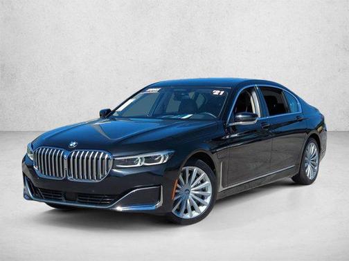 Black Sapphire Metallic 2021 BMW 745e xDrive