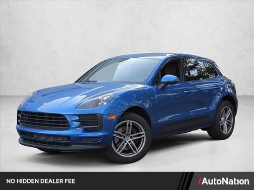 Sapphire Blue Metallic 2020 Porsche Macan Macan