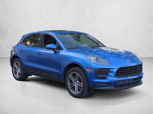 Sapphire Blue Metallic 2020 Porsche Macan Macan
