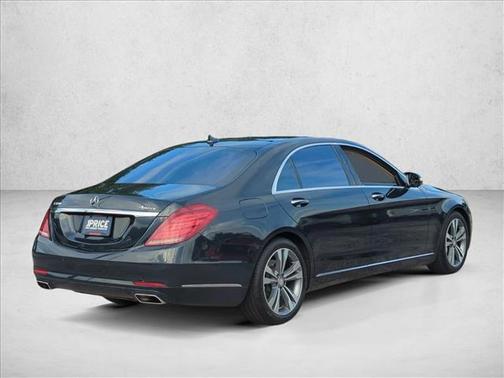 Anthracite Blue Metallic 2014 Mercedes-Benz S-Class 4MATIC