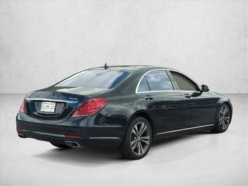 Anthracite Blue Metallic 2014 Mercedes-Benz S-Class 4MATIC