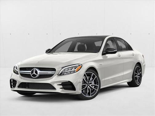 White 2020 Mercedes-Benz AMG C 43 4MATIC