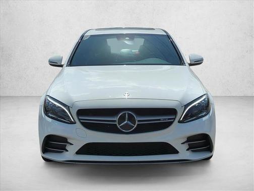 White 2020 Mercedes-Benz AMG C 43 4MATIC
