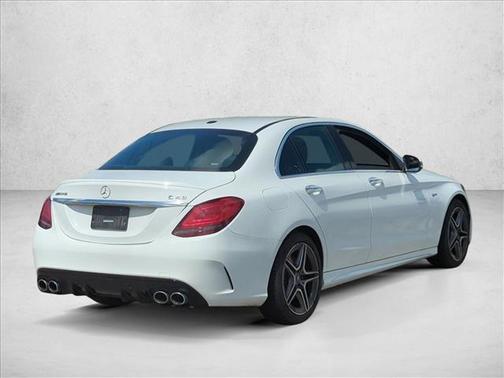 White 2020 Mercedes-Benz AMG C 43 4MATIC