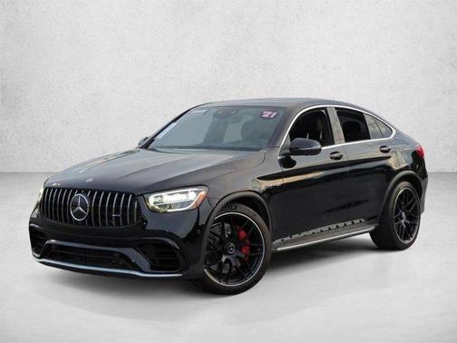 Black 2021 Mercedes-Benz AMG GLC 63 S 4MATIC+ Coupe