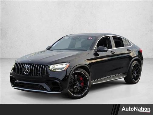 Black 2021 Mercedes-Benz AMG GLC 63 S 4MATIC+ Coupe