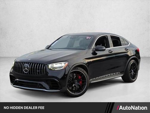 Black 2021 Mercedes-Benz AMG GLC 63 S 4MATIC+ Coupe