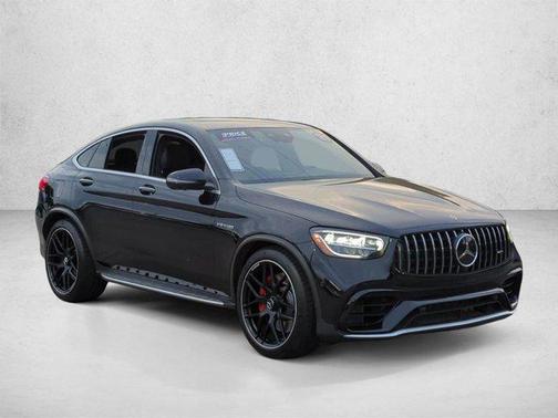 Black 2021 Mercedes-Benz AMG GLC 63 S 4MATIC+ Coupe