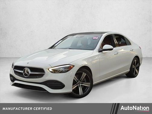 Polar White 2026 Mercedes-Benz C-Class C 300 4MATIC