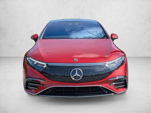 Maroon 2023 Mercedes-Benz EQS 580 4MATIC