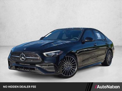 Black 2024 Mercedes-Benz C-Class C 300