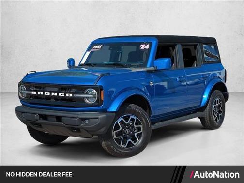 Velocity Blue Metallic 2024 Ford Bronco Outer Banks