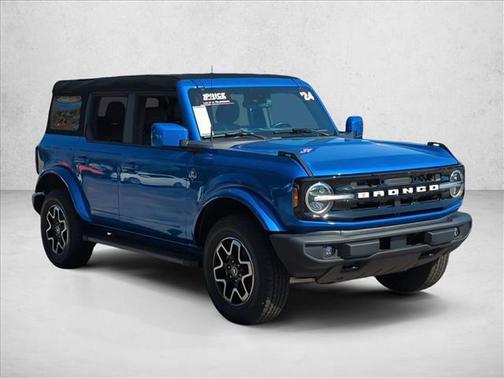 Velocity Blue Metallic 2024 Ford Bronco Outer Banks