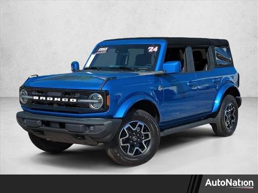 Velocity Blue Metallic 2024 Ford Bronco Outer Banks