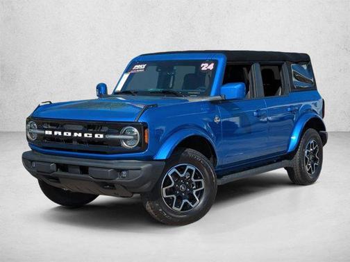 Velocity Blue Metallic 2024 Ford Bronco Outer Banks