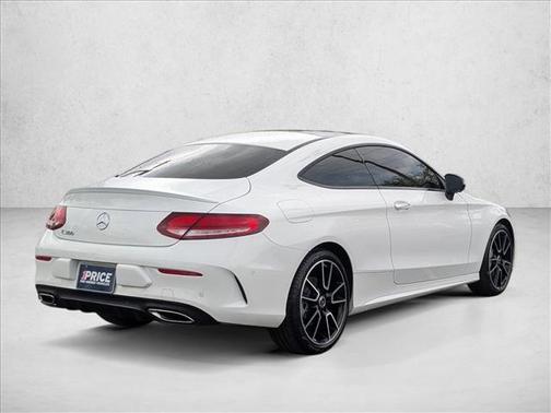 Polar White 2022 Mercedes-Benz C-Class Coupe