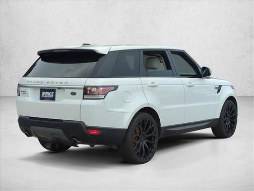 White 2015 Land Rover Range Rover Sport Supercharged SE