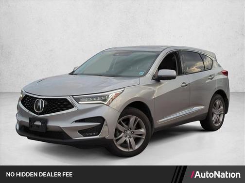 Lunar Silver Metallic 2019 Acura RDX Advance Package