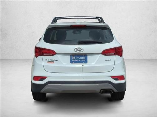 Pearl White 2018 Hyundai Santa Fe Sport 2.4L