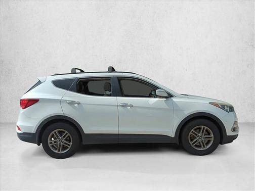 Pearl White 2018 Hyundai Santa Fe Sport 2.4L