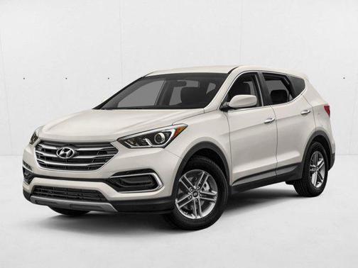 Pearl White 2018 Hyundai Santa Fe Sport 2.4L