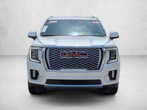 White Frost Tricoat 2024 GMC Yukon Denali