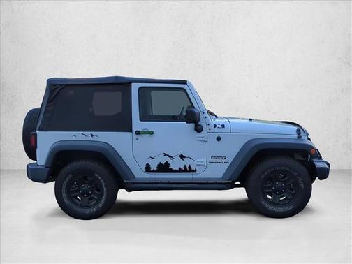 Bright White Clearcoat 2015 Jeep Wrangler Sport