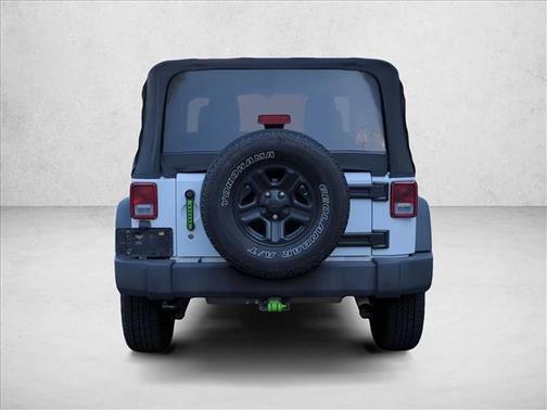 Bright White Clearcoat 2015 Jeep Wrangler Sport