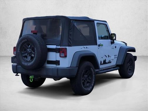 Bright White Clearcoat 2015 Jeep Wrangler Sport