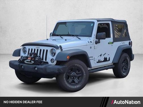 Bright White Clearcoat 2015 Jeep Wrangler Sport