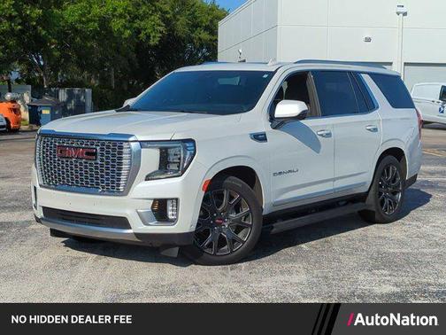 White Frost Tricoat 2024 GMC Yukon Denali