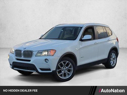 Alpine White 2013 BMW X3 xDrive35i