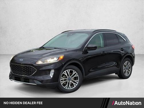 Agate Black Metallic 2021 Ford Escape SEL