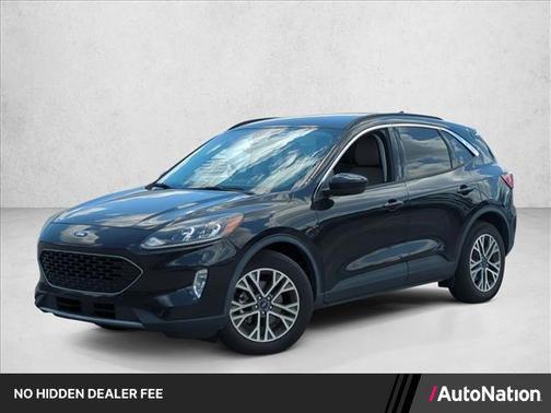 Agate Black Metallic 2021 Ford Escape SEL