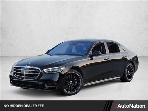 Black 2023 Mercedes-Benz S-Class 4MATIC