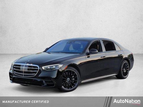 Black 2023 Mercedes-Benz S-Class 4MATIC