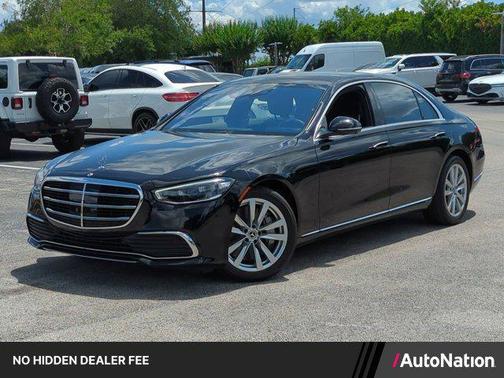 Black 2023 Mercedes-Benz S-Class 4MATIC