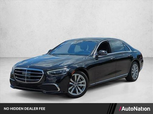 Black 2023 Mercedes-Benz S-Class 4MATIC