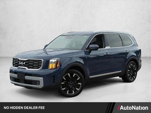 Midnight Lake Blue 2024 Kia Telluride SX