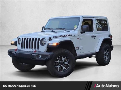 Bright White Clearcoat 2021 Jeep Wrangler Rubicon