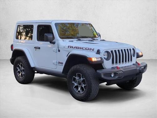 Bright White Clearcoat 2021 Jeep Wrangler Rubicon